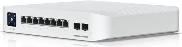Ubiquiti Pro 8 PoE 8-port Layer 3 PoE Switch ((USW-Pro-8-PoE) (120W))