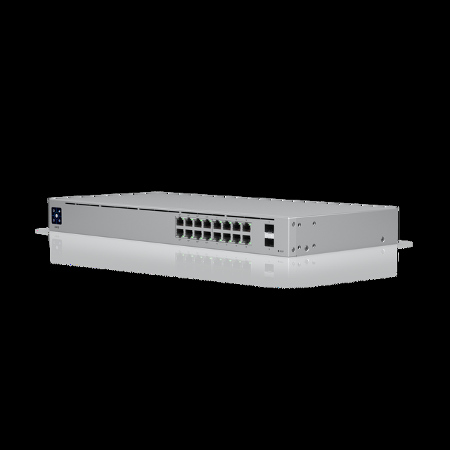 Ubiquiti Standard 16 PoE 16-port Layer 2 PoE Switch (USW-16-POE (42W))