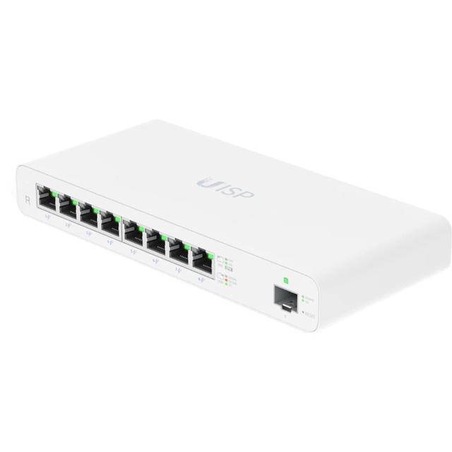 Ubiquiti UISP-R-Router 8-Port Gigabit PoE MicroPoP Router SFP Advanced Traffic Management