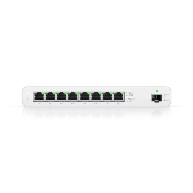 Ubiquiti UISP-R-Router 8-Port Gigabit PoE MicroPoP Router SFP Advanced Traffic Management