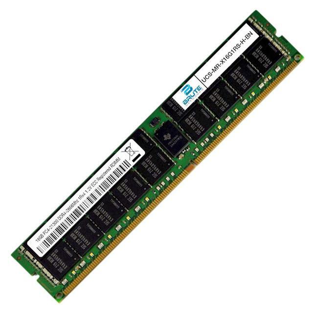 UCS-MR-X16G1RS-H - Cisco Compatible 16GB PC4-21300 DDR4-2666Mhz 1Rx4 1.2v ECC Registered RDIMM