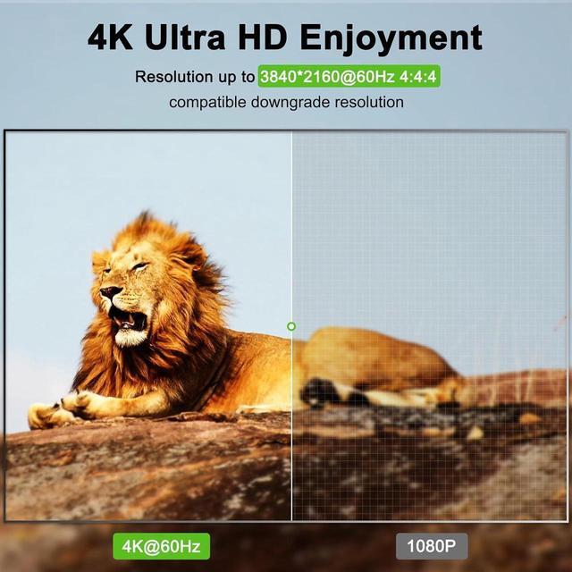 USB 3.0 HDMI KVM Switch 2 Monitors 3 Computers 4K 60Hz 2K 144Hz Edid Simulation Dual Monitor HDMI KVM Switch 3 In 2 Out For 3 Computers Share 2 Displays And 4 USB3.0 Port Keyboard Mouse Printer
