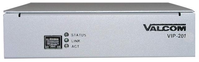 Valcom PagePro VIP-201A 1U Rack-Mountable SIP Paging Gateway