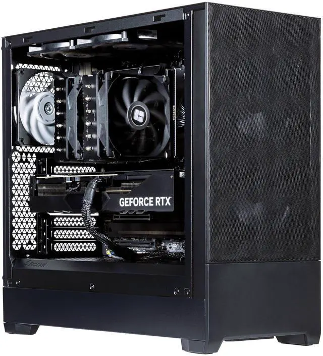 Velztorm Ace III Gaming Desktop PC (AMD Ryzen 9 9950X GeForce RTX 5080 64GB DDR5 4TB PCIe SSD 1000W PSU WiFi 7 Bluetooth 5.4 RJ-45 3 Display Port HDMI Win 11 Pro)