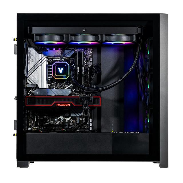Velztorm Aciex 14th Gen Gaming Desktop PC (Intel I9-14900K Radeon RX 9070 XT 32GB DDR5 2TB PCIe SSD 360mm AIO 1000W PSU WiFi 6 Bluetooth 5.2 RJ-45 1 Display Port Win 11 Pro)