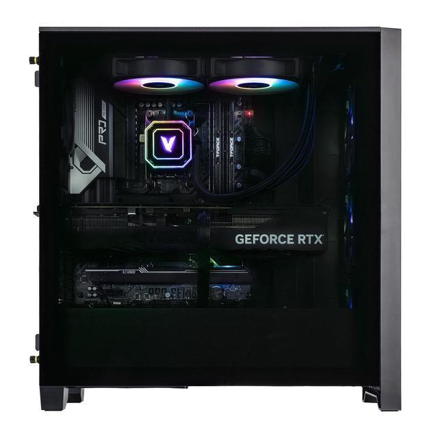 Velztorm Altix Custom Built Gaming Desktop PC (AMD Ryzen 7 9700X AMD Radeon RX 9060 XT 64GB DDR5 2TB PCIe SSD + 6TB HDD RGB Fans 240mm AIO 1000W PSU WiFi 6E Bluetooth 5.2 RJ-45 Win 11 Home)