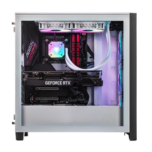 Velztorm Argentux Custom Built Gaming Desktop PC (Intel I7-11700K GeForce RTX 5070 Ti 32GB DDR4 2TB PCIe SSD + 2TB HDD RGB Fans 240mm AIO 750W PSU Bluetooth 5.1 RJ-45 HDMI Win 11 Pro)