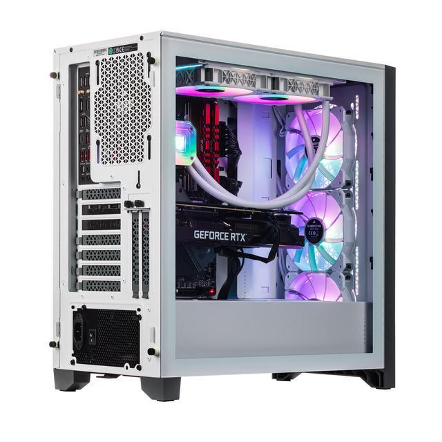 Velztorm Argentux Custom Built Gaming Desktop PC (Intel I7-11700K GeForce RTX 5070 32GB DDR4 2TB PCIe SSD + 2TB HDD RGB Fans 240mm AIO 750W PSU Bluetooth 5.1 RJ-45 HDMI Win 11 Home)