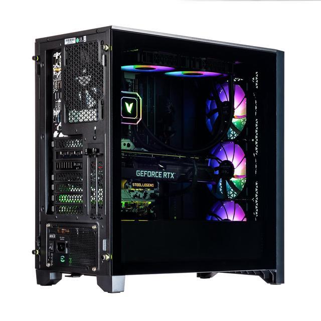 Velztorm Armix Custom Built Gaming Desktop PC (AMD Ryzen 9 7900X GeForce RTX 5070 16GB DDR5 1TB PCIe SSD + 2TB HDD RGB Fans 240mm AIO 1000W PSU WiFi 6E Bluetooth 5.3 RJ-45 Win 11 Pro)