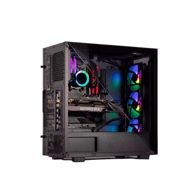 Velztorm Black Gladio Custom Built Gaming Desktop PC (AMD Ryzen 9 5900X 8-Core GeForce GTX 1050 Ti 16GB RAM 1TB PCIe SSD Wifi USB 3.2 HDMI Display Port Win 10 Home)