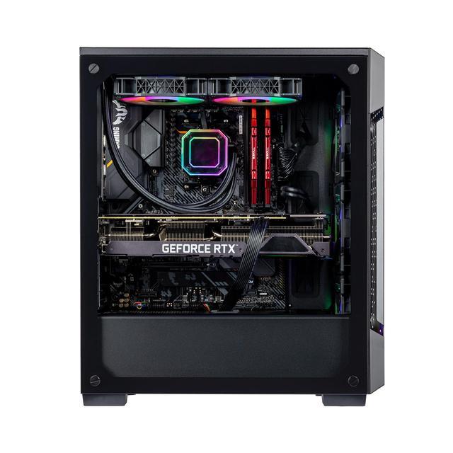 Velztorm Ferrux Gaming Desktop PC (AMD Ryzen 9 - 5900X GeForce RTX 5070 16GB DDR4 1TB PCIe SSD + 2TB HDD 240mm AIO 750W PSU RJ-45 1 Display Port HDMI Win 11 Pro)