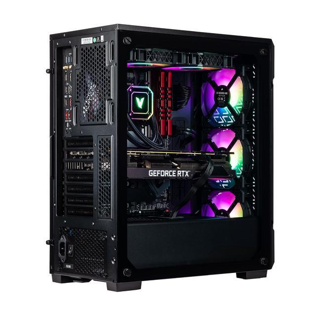 Velztorm Ferrux II Custom Built Gaming Desktop PC (Intel I9-12900K GeForce RTX 5060 16GB DDR4 1TB PCIe SSD + 2TB HDD RGB Fans 240mm AIO 750W PSU WiFi 6 Bluetooth 5.1 RJ-45 Win 11 Home)