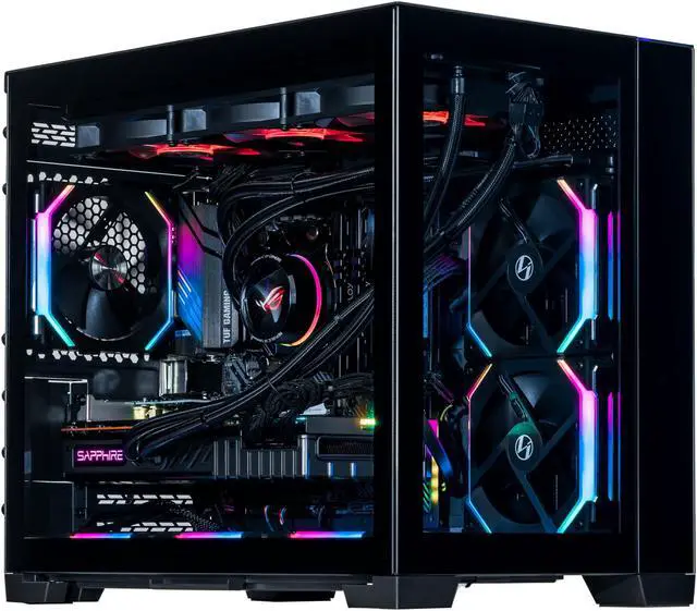 Velztorm Gemmix Custom Built Gaming Desktop PC (AMD Ryzen 7 5700X 8-Core Radeon RX 6900 XT 16GB RAM 2TB PCIe SSD Wifi USB 3.2 HDMI Display Port Win 11 Home)