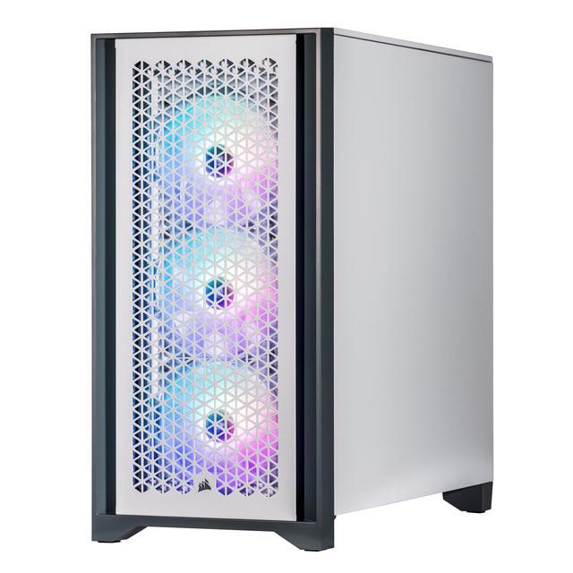 Velztorm ICUE Certified White Armix Custom Built Gaming Desktop PC (AMD Ryzen 9 7900X AMD Radeon RX 9060 XT 64GB DDR5 2TB PCIe SSD + 6TB HDD RGB Fans 240mm AIO 1000W PSU WiFi 6E Win 11 Home)