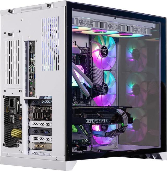 Velztorm Lux CTO Gaming Desktop PC Liquid-Cooled (AMD Ryzen 9 5950X 16-Core GeForce RTX 3050 8GB 32GB DDR4 1TB PCIe SSD AC WiFi 360mm AIO RGB Fans 1000W PSU Win 10 Home)