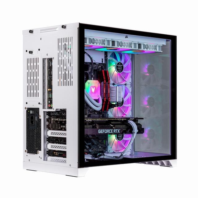 Velztorm Lux Lyte Custom Built Gaming Desktop PC (AMD Ryzen 9 - 5900X GeForce RTX 5070 Ti 32GB DDR4 2TB PCIe SSD 360mm AIO 1000W PSU WiFi 5 Bluetooth 5.0 RJ-45 1 Display Port Win 11 Pro)
