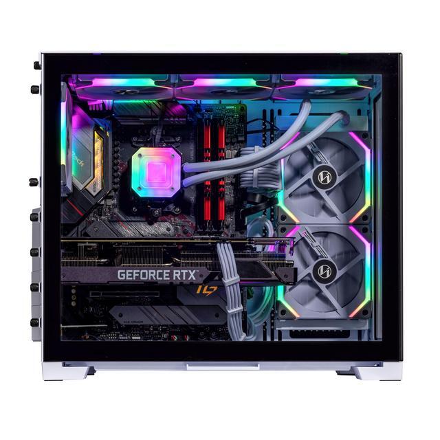 Velztorm Mini Lux Gaming Custom Desktop (AMD Ryzen 9 5950X 16-Core GeForce RTX 3050 16GB RAM 2x1TB PCIe SSD (2TB) Wifi USB 3.2 HDMI Display Port Win 10 Home)