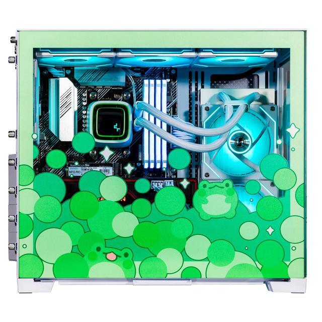Velztorm Minty Frog Custom Built Gaming Desktop PC (AMD Ryzen 7 5700X 8-Core 16GB RAM 512GB PCIe SSD + 1TB HDD (3.5) Radeon RX 6900 XT Wifi Bluetooth HDMI USB 3.2 Display Port Win 10 Home)