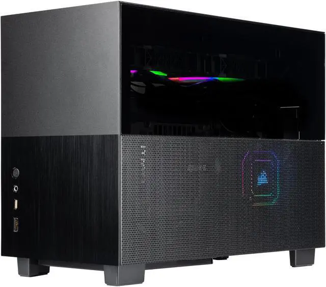 Velztorm Natalix Custom Built Gaming Desktop PC (AMD Ryzen 7 - 5800X AMD Radeon RX 9060 XT 32GB DDR4 2TB PCIe SSD 240mm AIO 750W PSU WiFi 6 Bluetooth 5.2 RJ-45 1 Display Port Win 11 Pro)