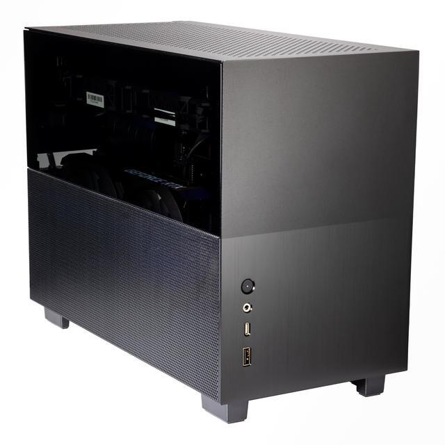 Velztorm Natalix Mini ITX Gaming Desktop PC (AMD Ryzen 7 - 5800X 8-Core GeForce GTX 1050 Ti 4GB 16GB DDR4 1TB PCIe SSD + 1TB HDD (2.5) 240 Mm AIO RGB Fans 750W PSU AC WiFi BT W10H) VELZ0050