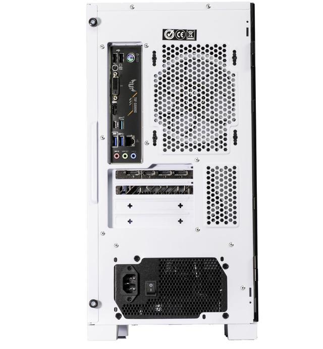 Velztorm Nix Custom Built Gaming Desktop PC Snow White (AMD Ryzen 5 5600X 6-Core 16GB RAM 1TB PCIe SSD + 1TB HDD (3.5) Radeon RX 6900 XT 1xUSB 3.2 3xUSB 3.0 1xHDMI Win 10 Home)