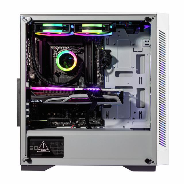 Velztorm Novux 12th Gen CTO Gaming Desktop Liquid-Cooled (Intel I5-12600K (Alder Lake) 10-Core Radeon RX 6900 XT 16GB DDR5 4800MHz RAM 1TB PCIe SSD WiFi RGB Fans 750W PSU Win10H)