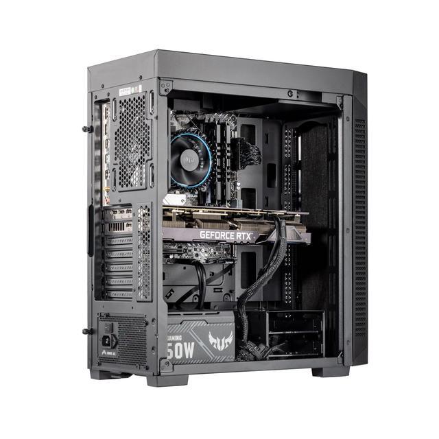 Velztorm Pallidux Gaming Desktop PC (Intel I5-12400 GeForce RTX 5060 64GB DDR4 2TB PCIe SSD + 6TB HDD 550W PSU WiFi 5 Bluetooth 5.1 RJ-45 1 Display Port 2 HDMI Win 11 Home)