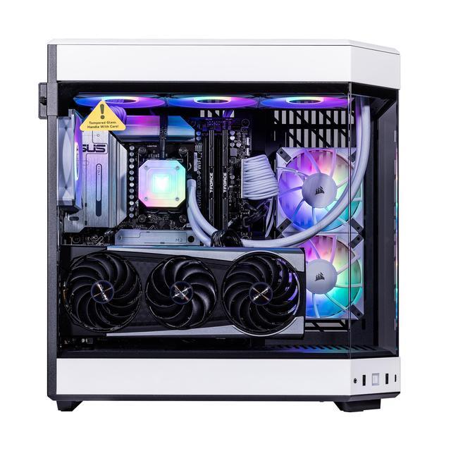 Velztorm Praetix 3D Custom Built Gaming Desktop PC (AMD Ryzen 7 9800X3D AMD Radeon RX 9060 XT 32GB DDR5 1TB PCIe SSD + 2TB HDD RGB Fans 360mm AIO 1000W PSU WiFi 7 Bluetooth 5.4 Win 11 Home)