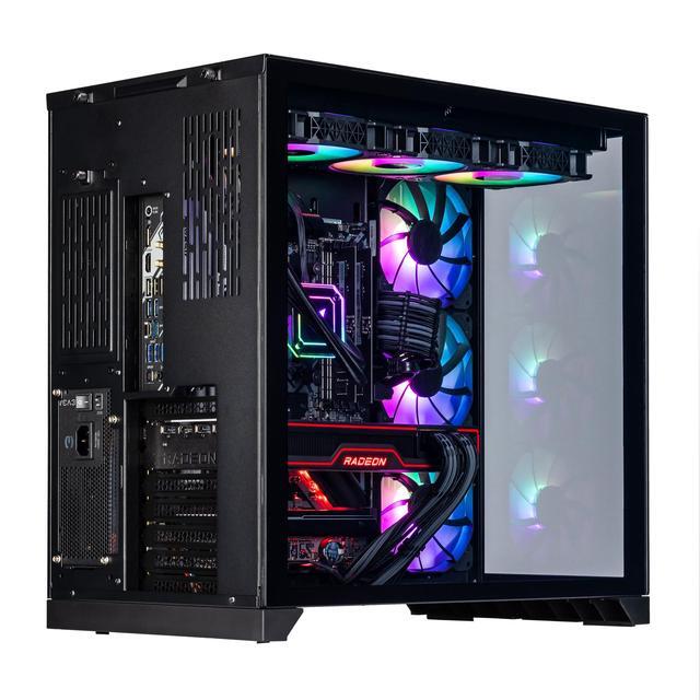 Velztorm Septex Custom Built Gaming Desktop PC (AMD Ryzen 7 7700X AMD Radeon RX 9060 XT 32GB DDR5 2TB PCIe SSD + 2TB HDD RGB Fans 360mm AIO 1000W PSU WiFi 6E Bluetooth 5.2 RJ-45 Win 11 Pro)