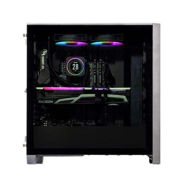 Velztorm Tentorix Custom PC Gaming Tower (240 Mm AIO AMD Ryzen 7 5800X3D 8-Core Radeon RX 6900 XT 16GB 16GB DDR4 1TB PCIe SSD + 1TB HDD (3.5) AC WiFi RGB Fans 750W PSU BT Win10H) VELZ0057