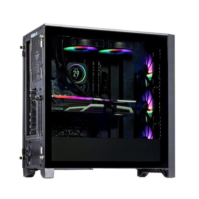Velztorm Tentorix Custom PC Gaming Tower (240 Mm AIO AMD Ryzen 7 5800X3D 8-Core Radeon RX 6900 XT 16GB 16GB DDR4 1TB PCIe SSD + 1TB HDD (3.5) AC WiFi RGB Fans 750W PSU BT Win10H) VELZ0057