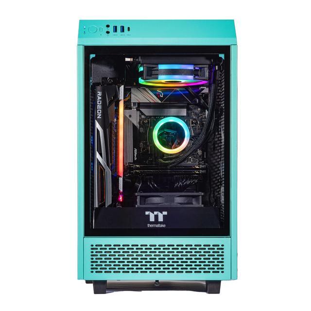 Velztorm Vertix Custom Built Gaming Desktop PC (AMD Ryzen 7 5800X 8-Core 16GB RAM 4TB PCIe SSD Radeon RX 6900 XT Wifi Bluetooth 2xUSB 3.1 4xUSB 3.0 1xHDMI 1 Display Port (DP) Win 10 Home)
