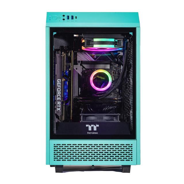 Velztorm Vertix Gaming Desktop PC (AMD Ryzen 7 5800X AMD Radeon RX 9060 XT 32GB DDR4 2TB PCIe SSD 120mm AIO 750W PSU Bluetooth 5.2 RJ-45 1 Display Port HDMI Win 11 Pro)