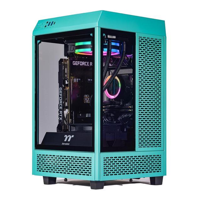 Velztorm Vertix Gaming Desktop PC (AMD Ryzen 7 5800X AMD Radeon RX 9060 XT 32GB DDR4 2TB PCIe SSD 120mm AIO 750W PSU Bluetooth 5.2 RJ-45 1 Display Port HDMI Win 11 Pro)