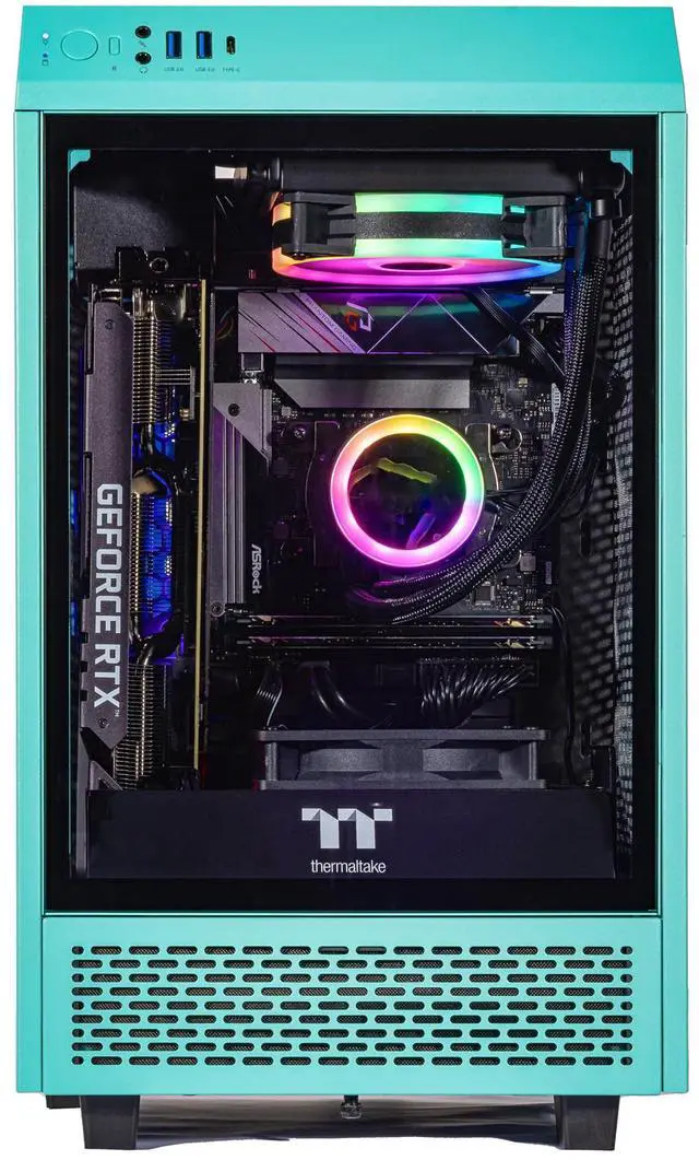 Velztorm Vertix Gaming Desktop PC (AMD Ryzen 7 5800X GeForce RTX 5070 16GB DDR4 1TB PCIe SSD + 2TB HDD 120mm AIO 750W PSU Bluetooth 5.2 RJ-45 1 Display Port HDMI Win 11 Pro)