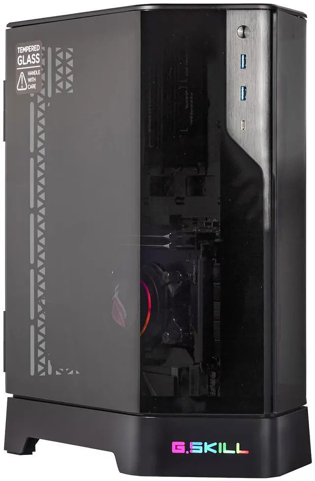 Velztorm Zenix Custom Built Gaming Desktop PC (AMD Ryzen 5 5600X AMD Radeon RX 9060 XT 32GB DDR4 2TB PCIe SSD 240mm AIO 750W PSU Bluetooth 5.2 RJ-45 1 Display Port HDMI Win 11 Home)