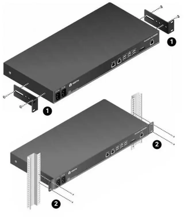 Vertiv Avocent ACS8000 Serial Console Rackmount Kit 1U 0U RMK-89 RMK89