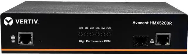Vertiv Avocent HMX 5000 High Performance KVM Extender KVM Receiver Dual Receiver DVI-D Audio SFP (HMX5200R-001)