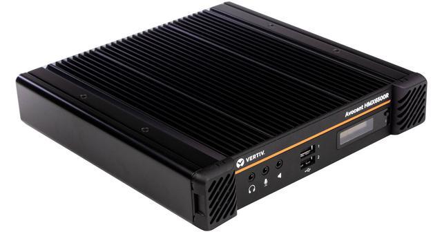 Vertiv Avocent HMX 6500R High Performance KVM Receiver - IP-Based KVM Receiver - DVI-D - Virtual Desktop Infrastructure - USB 2.0 - Single Head - Dual HMX6500R-400