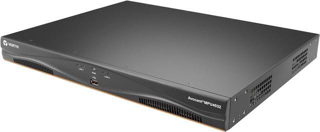 Vertiv Avocent MPU KVM Switch 32 Port 4 Digital Path Dual AC Power TAA - KVM Over IP Switches Remote Access To KVM USB And Serial Connections MPU4032DAC-400