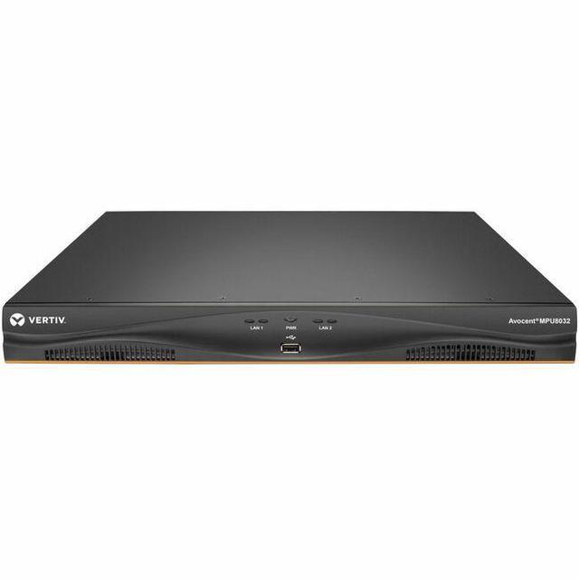 Vertiv Avocent MPU KVM Switch 32 Port 8 Digital Path Dual AC Power TAA MPU8032DAC400