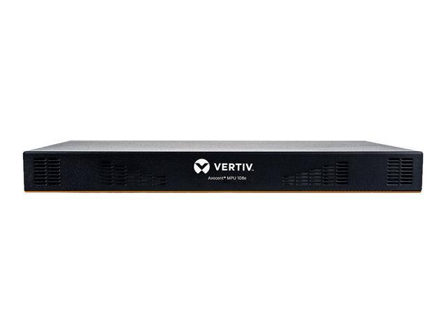 Vertiv Avocent MPU KVM Switch - 8 Port - 1 Digital Path - Dual AC Power - TAA MPU108EDAC-400