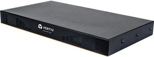 Vertiv Avocent MPU KVM Switch - 8 port - 1 Digital Path - Dual AC Power - TAA MPU108EDAC-400