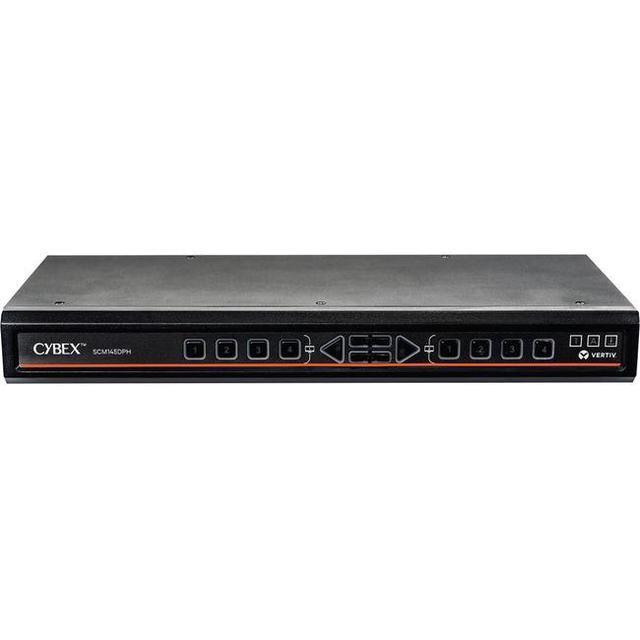 Vertiv Avocent Vertiv SwitchView Desktop KVM 4 Port Single Head Monitor Vertiv SwitchView Desktop KVM KVM Switchbox 4 Port Dual Head Monitor Universal Connector TAA Compliant (SCM145DPH-400)