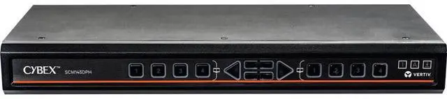 Vertiv Avocent Vertiv SwitchView Desktop KVM 4 Port Single Head Monitor Vertiv SwitchView Desktop KVM KVM Switchbox 4 Port Dual Head Monitor Universal Connector TAA Compliant (SCM145DPH-400)