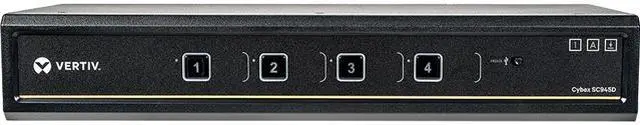 Vertiv Cybex SC900 Secure Desktop KVM4 Port Dual-HeadDisplayPort DPP TAA