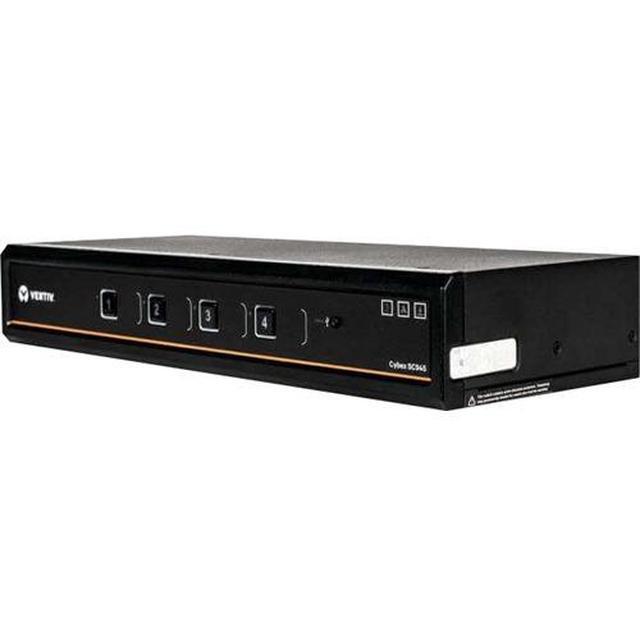 Vertiv Cybex SC900 Secure KVM Dual Head 4 Port Universal And DPP USB-C NIAP Version 4.0 Certified - SC945DPHC-400