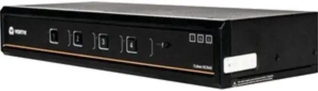 Vertiv Cybex SC900 Secure KVM Dual Head 4 Port Universal and DPP USB-C NIAP version 4.0 Certified - SC945DPHC-400