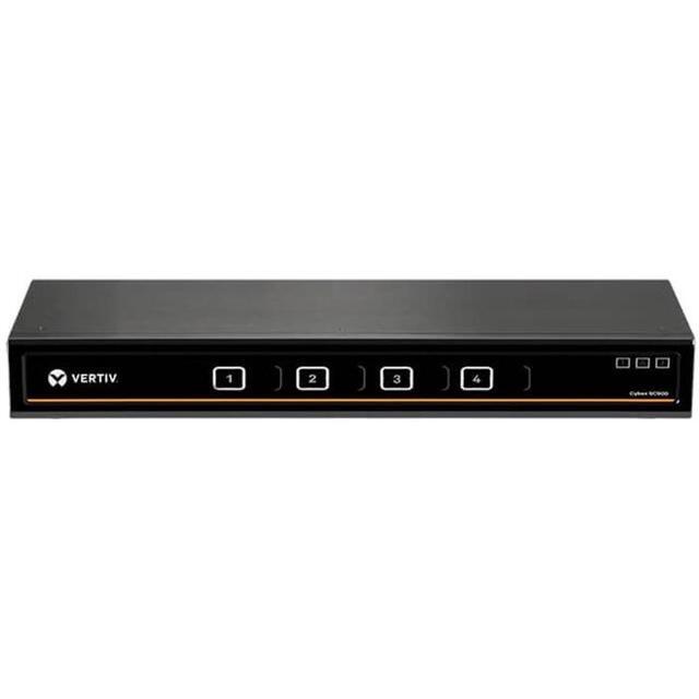 Vertiv Cybex SC945DPH-400 Universal DP/H Secure KVM Switch 4 Port