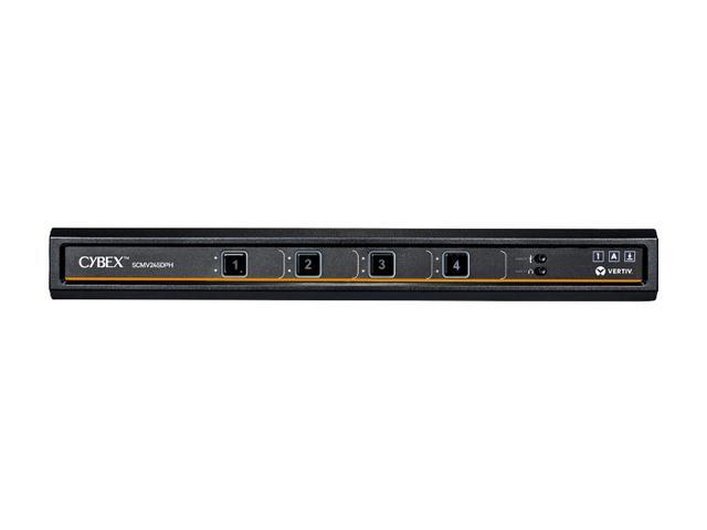 Vertiv Cybex SCMV285DPH-400 Secure MultiViewer KVM Switch 8 Port NIAP Approved